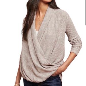 Anthropologie Akemi + Kin Wrap Sweater Size Large